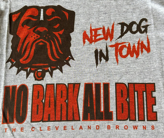 (NEW)New Dawg In Town Soft Tee - Grey