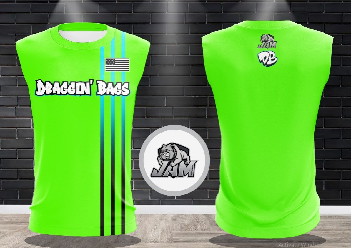 (NEW)Draggin Bags 2024 Clean - Green Jersey or Cutoff