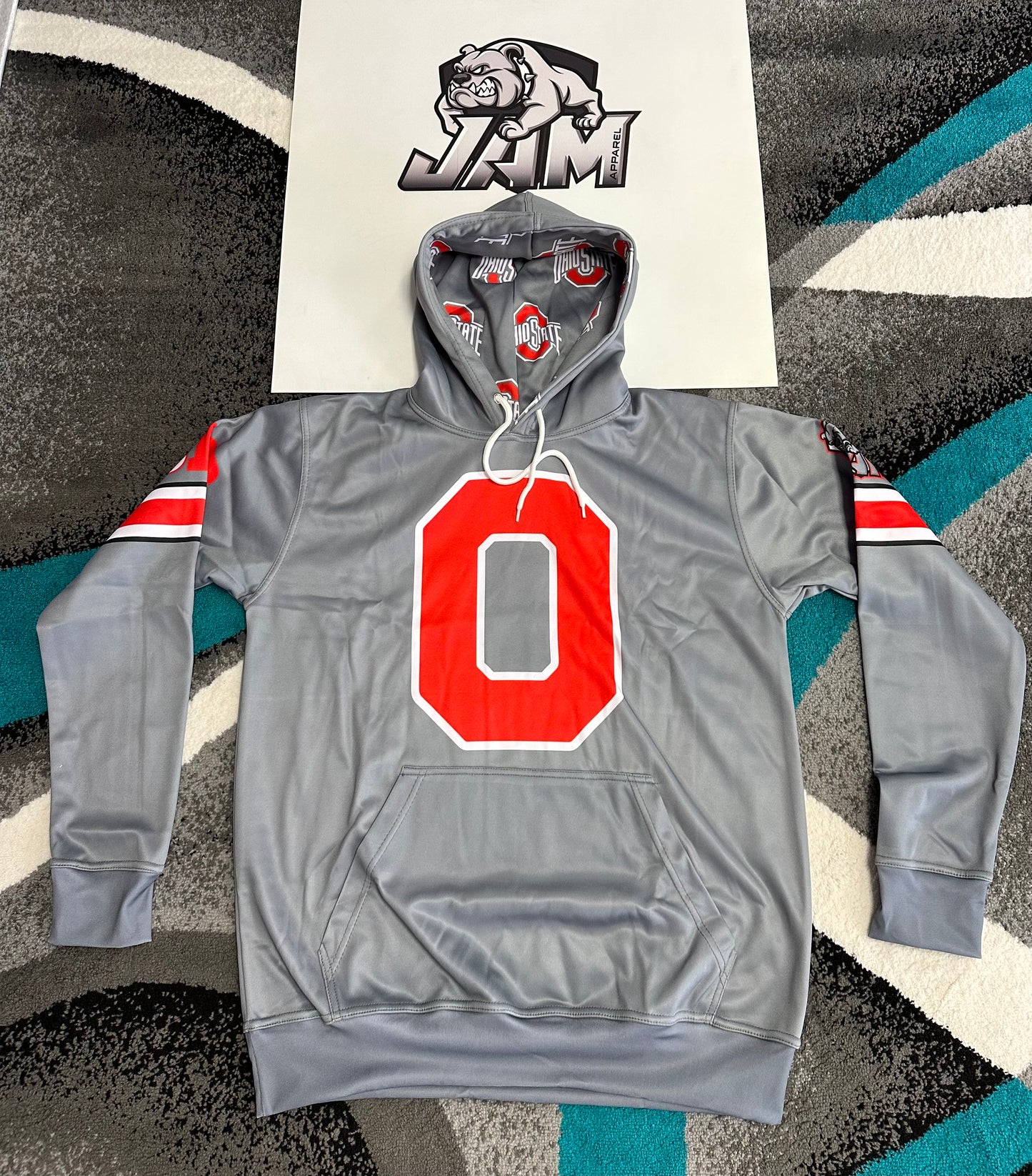 (NEW)2025 The Ohio State University Performance Hooded Sweatshirt