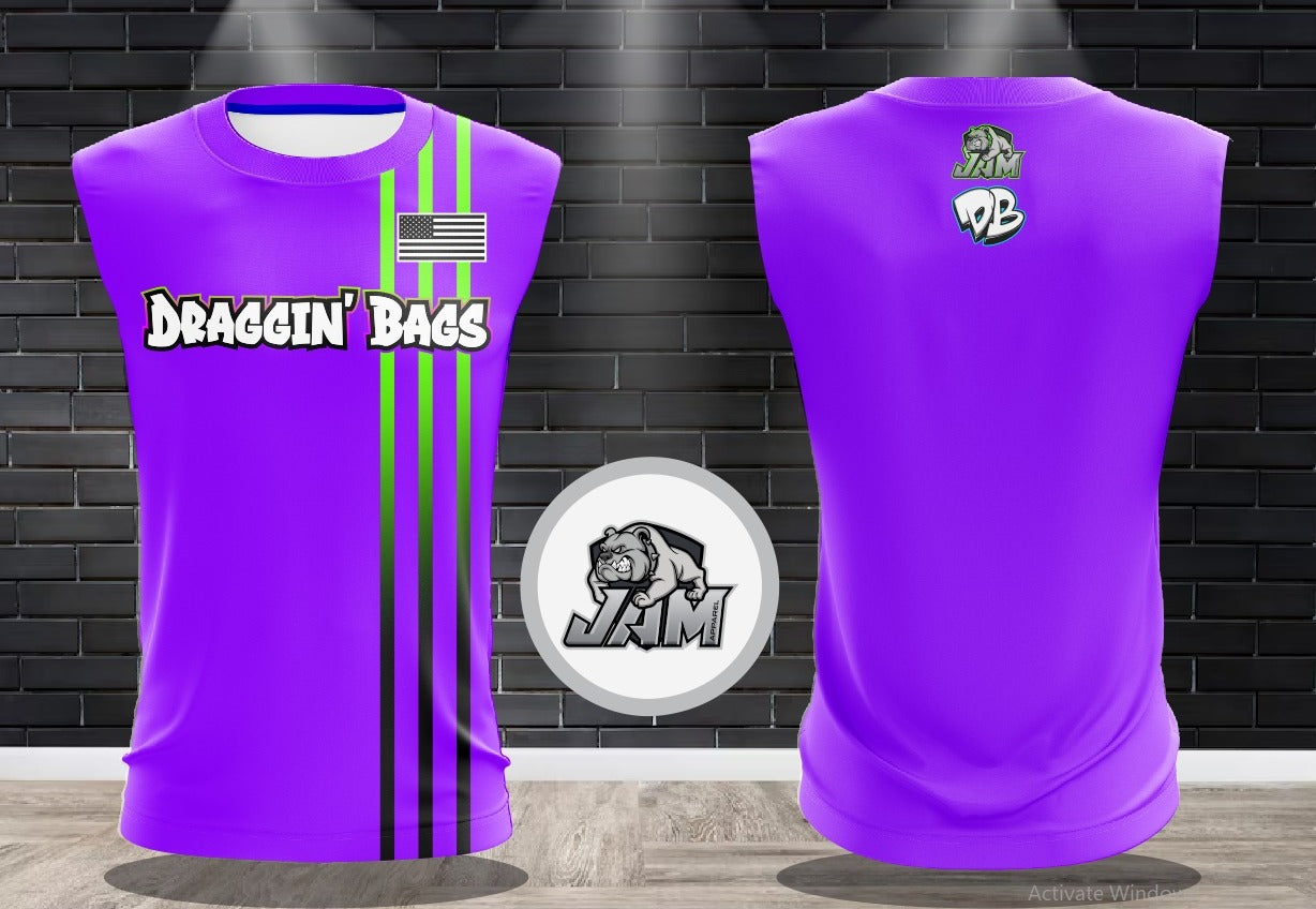 (NEW)Draggin Bags 2024 Clean - Purple Jersey or Cutoff