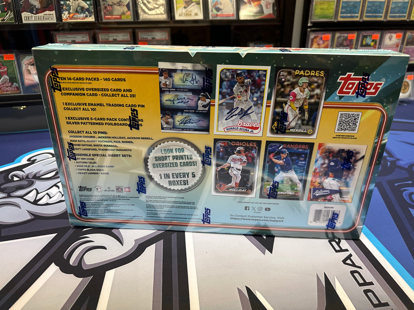 2024 Topps Update Baseball MASSIVE SUPER Box-146 Cards-EXCLUSIVE PIN+SILVER