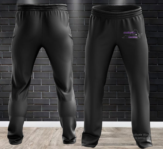 804 BagGodz Purple/Black Performance Sweatpants
