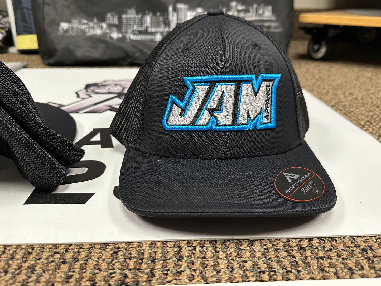 JAM FlexFit 3D Embroidered Hat - Superman Blue