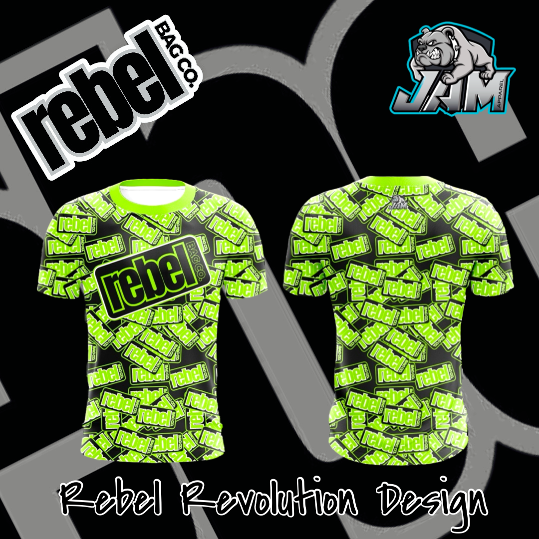 (NEW) Rebel Bag Co. Rebel Revolution - Black/Green/Blue Edition