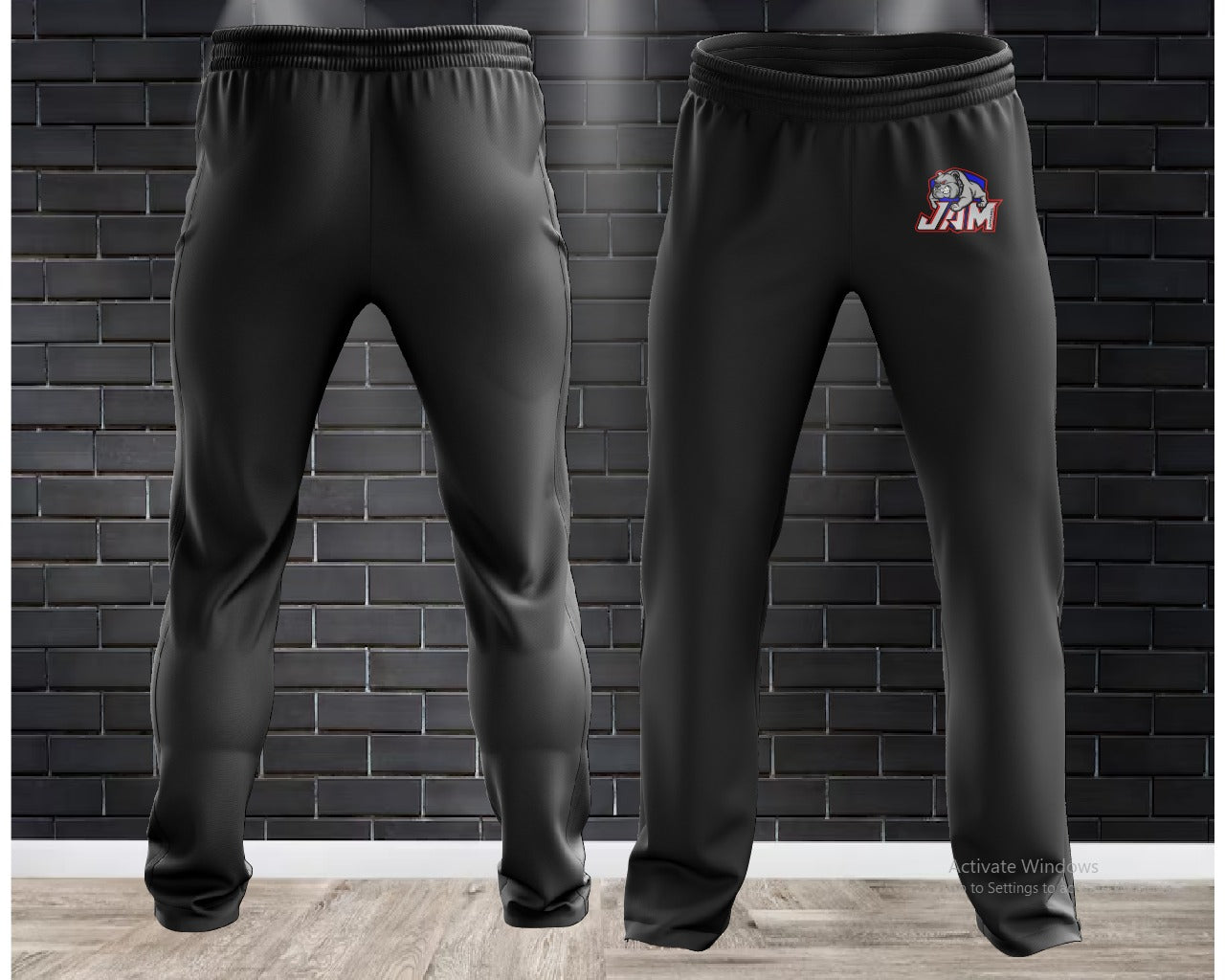 (NEW)JAM Performance Fleece Lined Sweatpants - Divine Logo