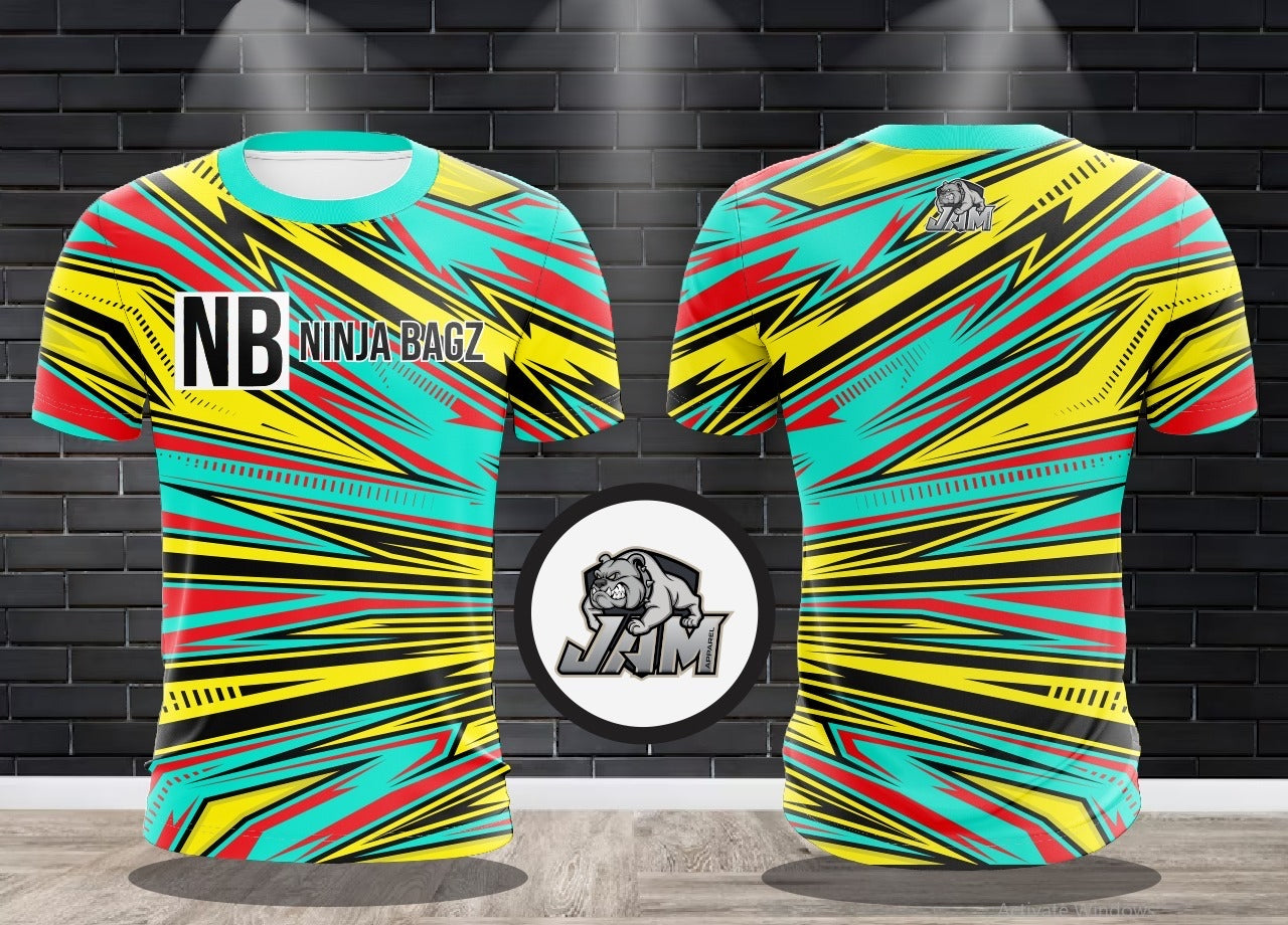 (NEW)Ninja Bagz NB - Electric Edition Jersey