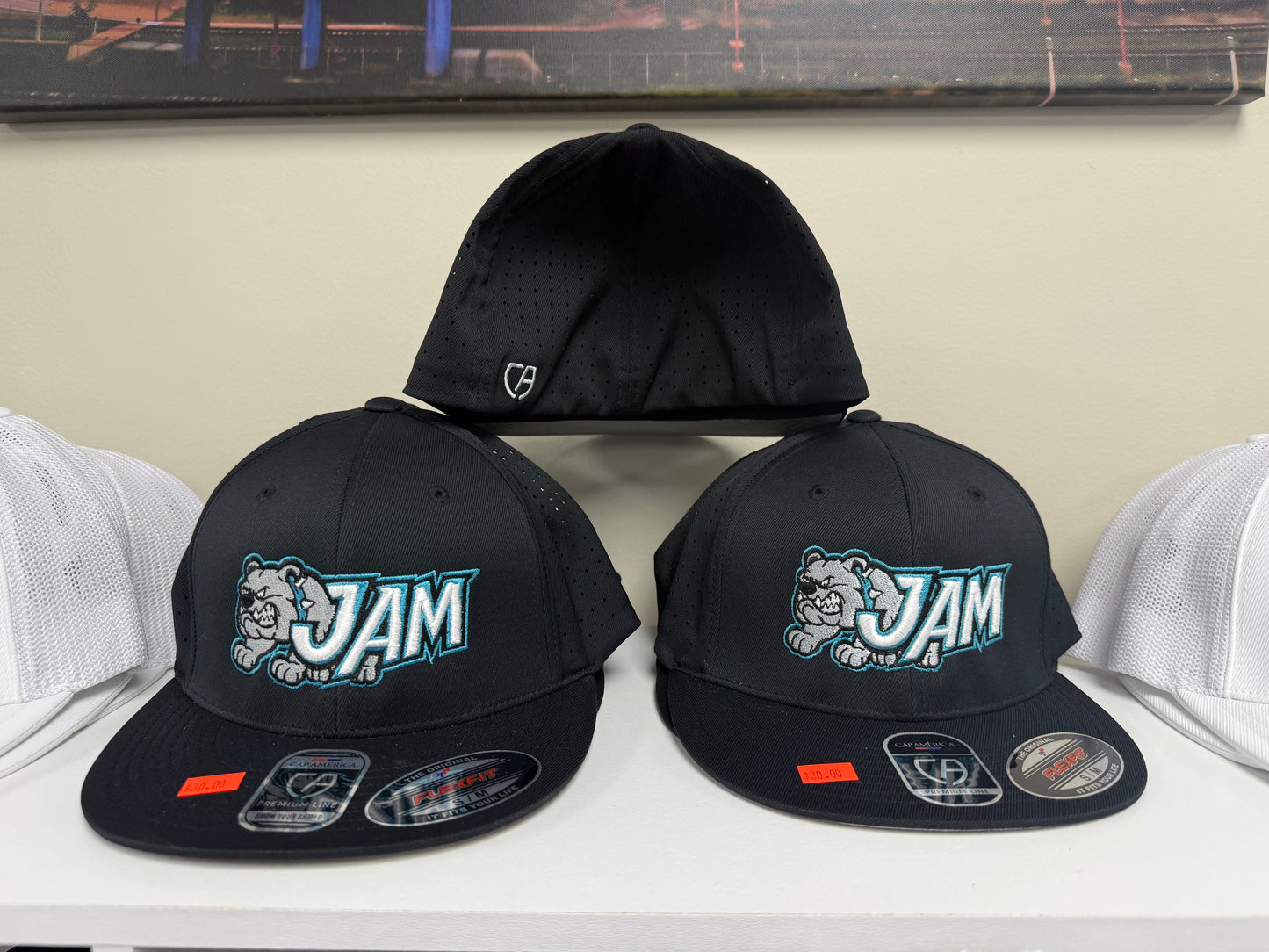 JAM FlexFit 3D Embroidered Hats - Richardson PTS30