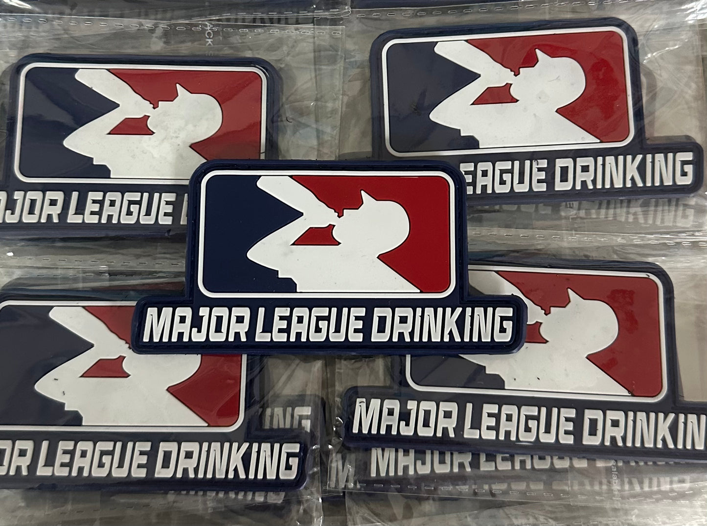 Major League Drinking PVC Patch