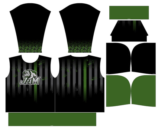 JAM Stock - Salute to Service Green Line Hoodie for USA Troops