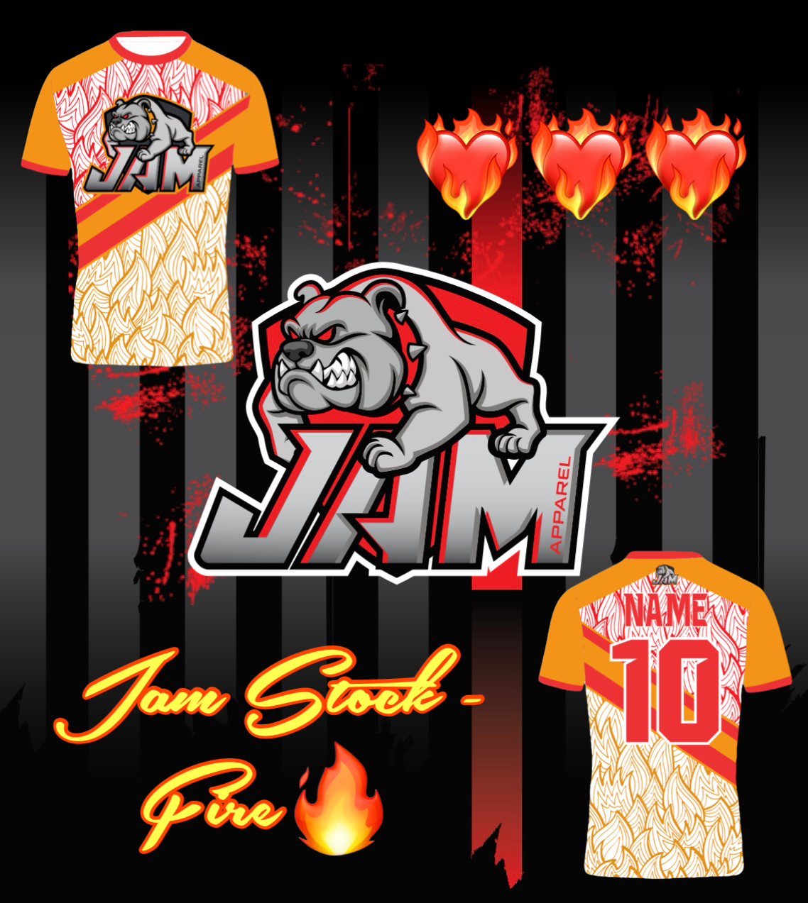 JAM Stock Fire Jersey