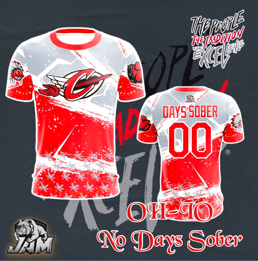 No Days Sober - Ohio Sports Team Jersey