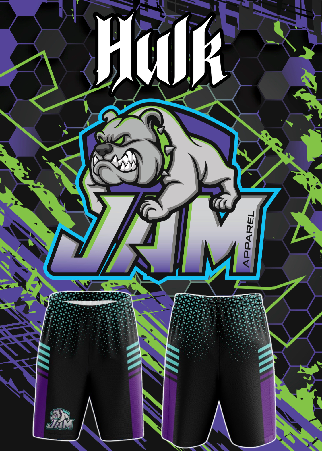 JAM Hulk Microfiber Shorts
