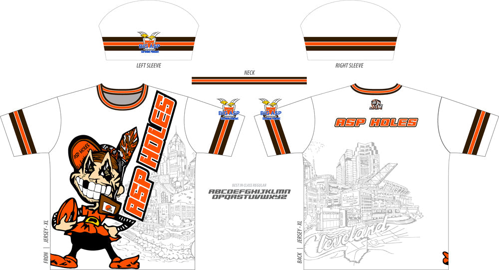 Big Asp Elf - CLE Skyline Design Short Sleeve – JAM Apparel